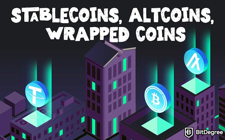 What are Stablecoins, Altcoins & Wrapped Coins?